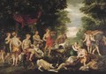 The hunting party of the goddess Diana - (after) Rubens, Peter Paul