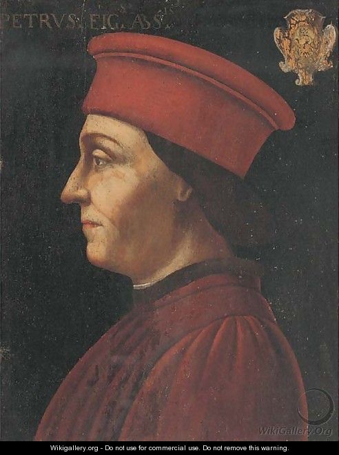 Portrait of a gentleman - (after) Piero Della Francesca