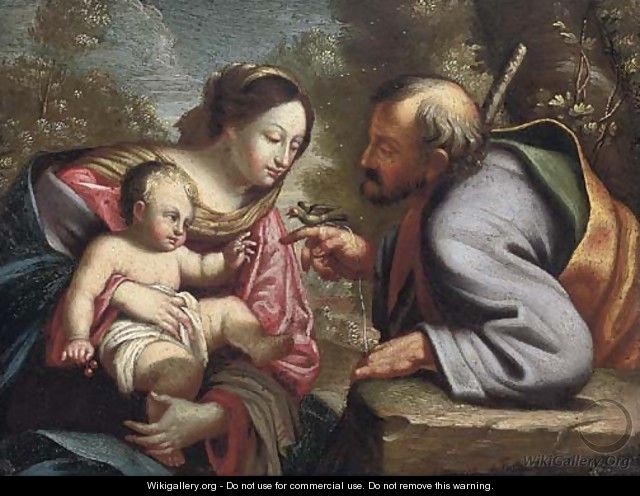The Holy Family - (after) Pietro Da Cortona (Barrettini)