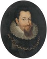 Portrait of Christian IV, King of Denmark and Norway (1577-1648) - (after) Pieter Isaacsz