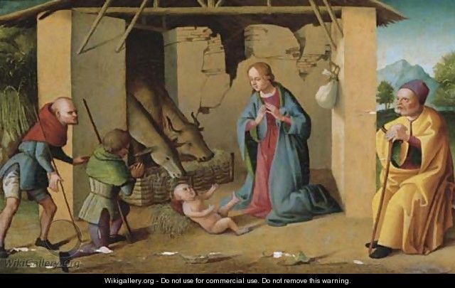 The Adoration of the Shepherds - (after) Marco Palmezzano
