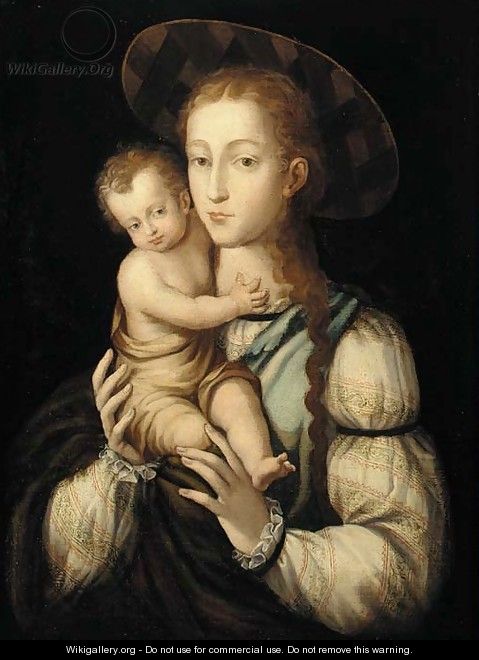 The Madonna and Child - (after) Luis De Morales