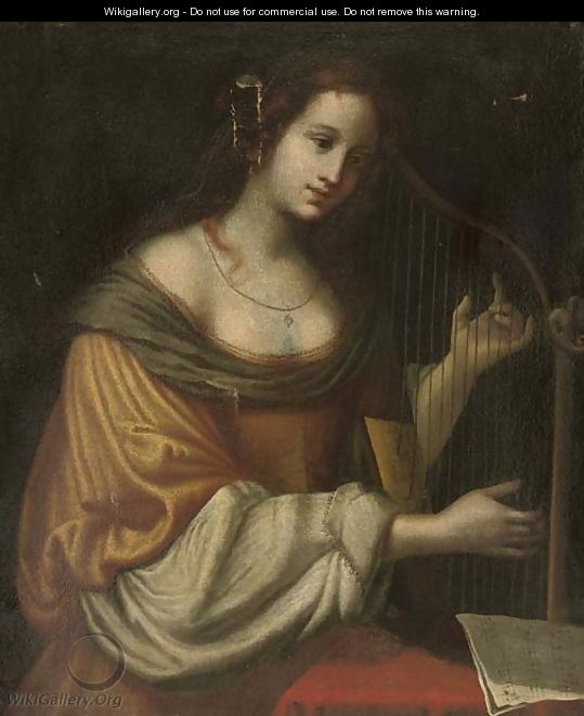 Saint Cecilia - (after) Matteo Rosselli