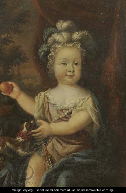 Portrait of a young girl - (after) Nicolaes Maes