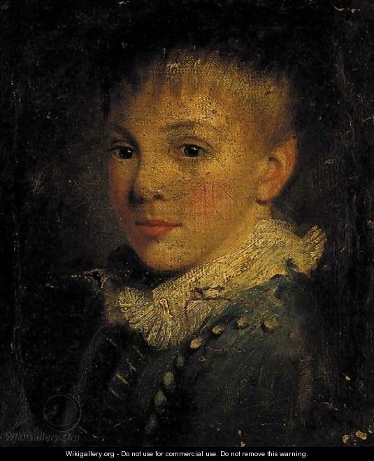 Portrait of a young boy - (after) John Opie