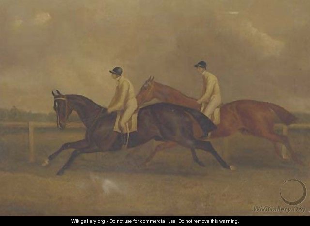 The Celebrated St. Leger, 1840, with Lord Westminster