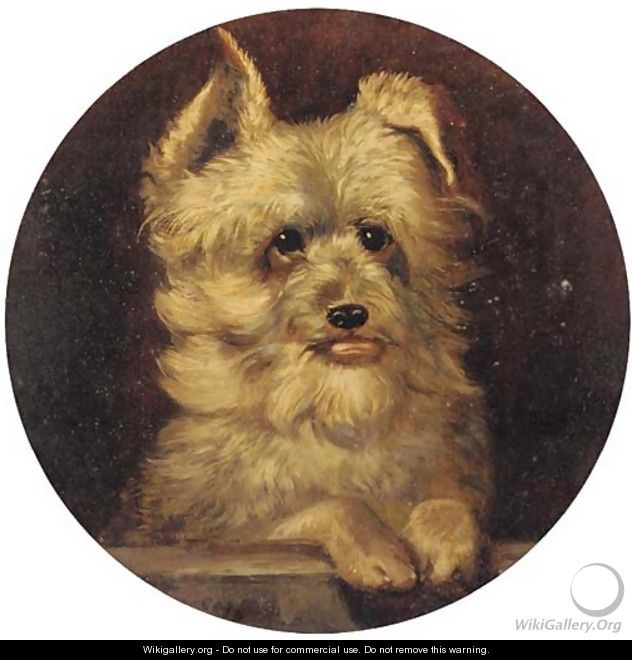 Grip, a terrier - (after) John Frederick Jnr Herring