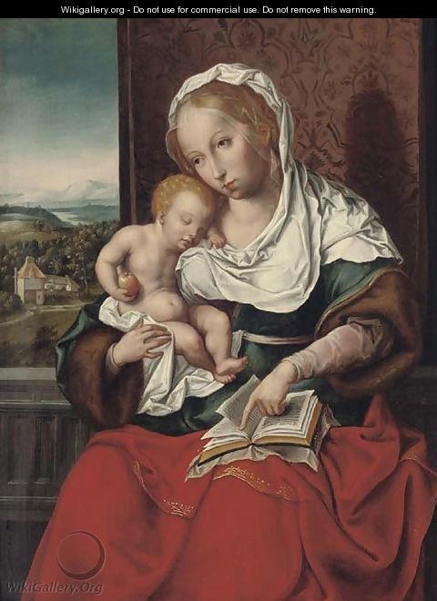 The Virgin and Child 4 - (after) Cleve, Joos van