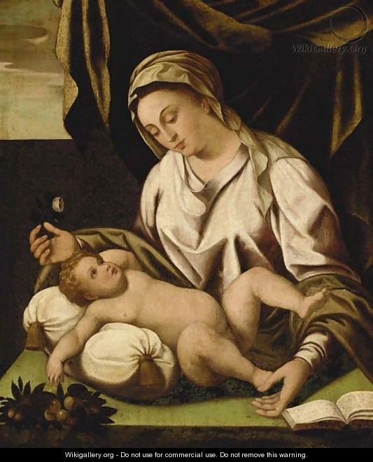 The Madonna and Child - (after) Lambert Sustris