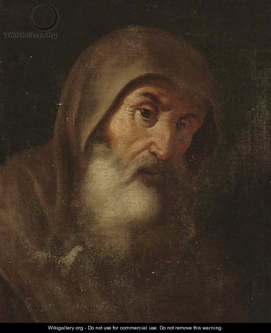 A monk - (after) Jusepe De Ribera