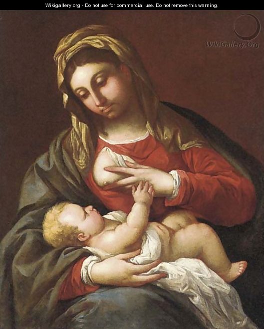 The Madonna and Child - (after) Luca Giordano