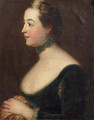 Portrait of a noblewoman - (after) Louis De Silvestre
