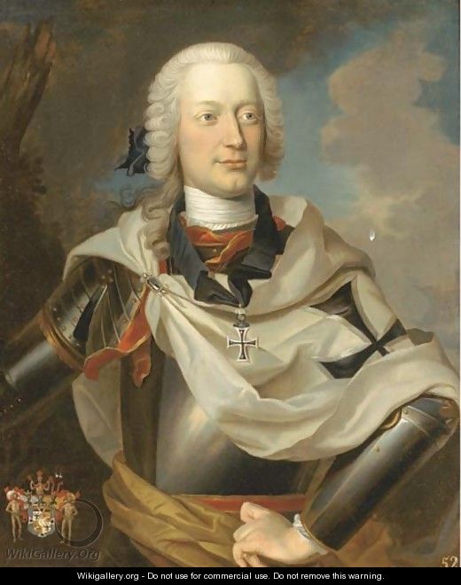 Portrait of a nobleman - (after) Louis De Silvestre