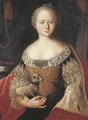 Portrait of a lady - (after) Louis De Silvestre