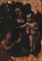 The Madonna and Child with the Infant Saint John the Baptist - (after) Leonardo Da Vinci