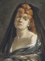 Portrait of a lady - (after) Leon Francoise Comerre