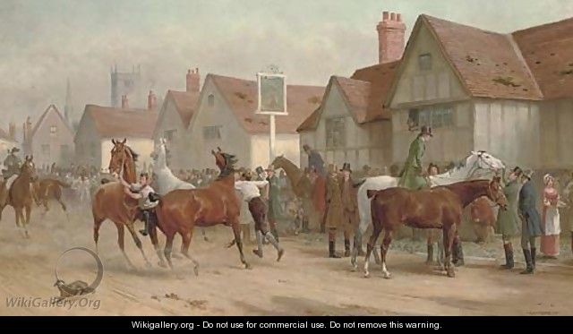 The horse fair - George Goodwin Kilburne