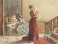Home from the party - George Goodwin Kilburne