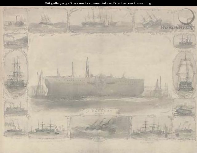 History of Steam Navigation Great Britain, Great Eastern, Great Western, Fairy, Marlborough and other ships - Henry Andrews