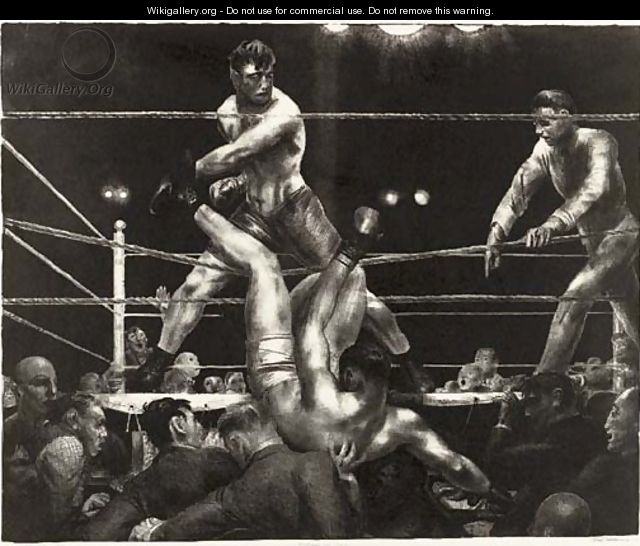 Dempsey and Firpo - George Wesley Bellows