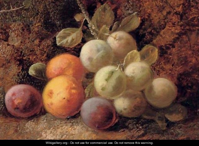 Plums and greengages - George Clare