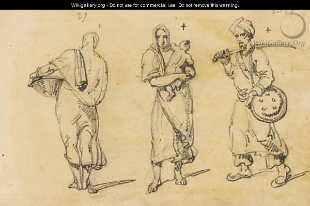 Studies of oriental peasants - George Chinnery