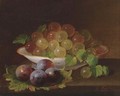 Plums and Gooseberries - George Forster