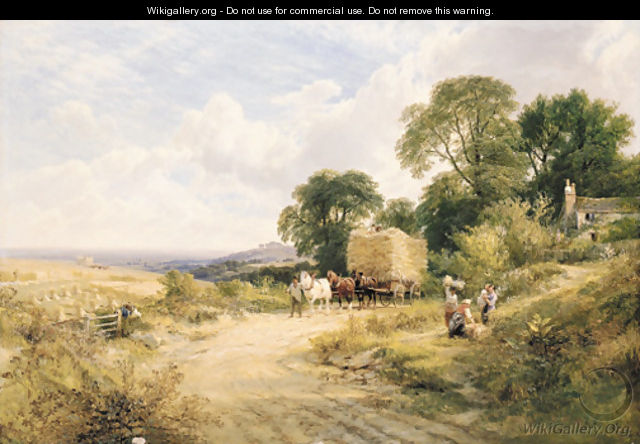 Carting the Ripe Harvest, Coombe - George Cole, Snr.