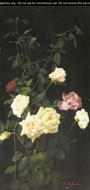 Still Life Roses II - George Cochran Lambdin