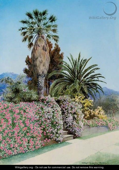 Buenaventura, Santa Barbara, California - George Elbert Burr