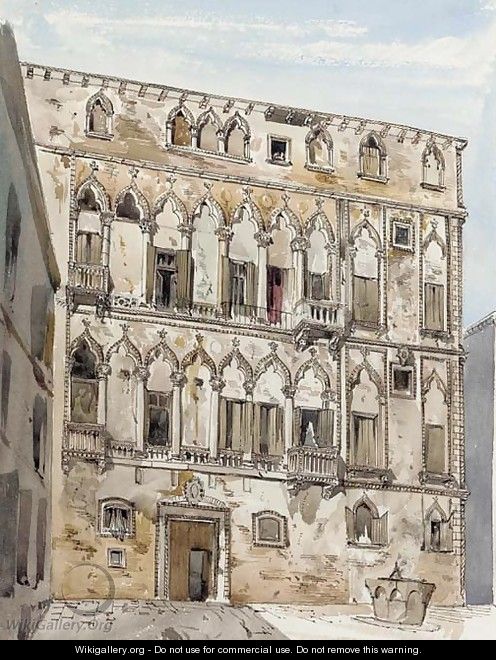 Palazzo Orfei, Venice - George Edmund Street