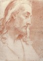 The head of Christ in profile to the right - Gaetano Gandolfi