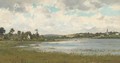 A French landscape - Gaston-Marie-Anatole Roullet