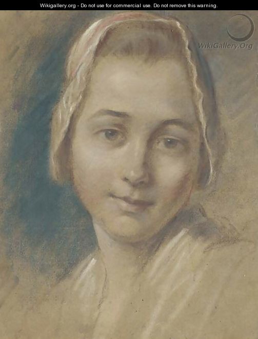 Portrait of a young woman - Genevieve Navarre