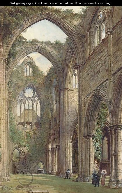 The transept, Tintern Abbey - George A. Stewart