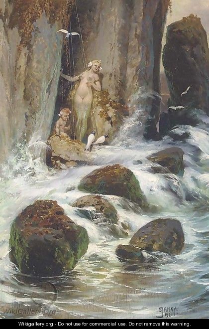 The mystical gorge - Georg Janny