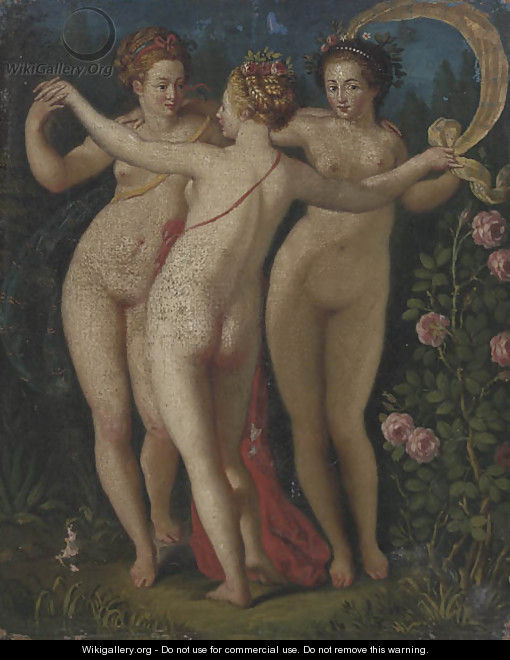 The Three Graces - French School