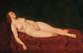 A reclining nude - Friedrich Emil Klein