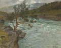 The River Otta, Norway - Fritz Thaulow