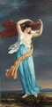 A muse with a dove - French School