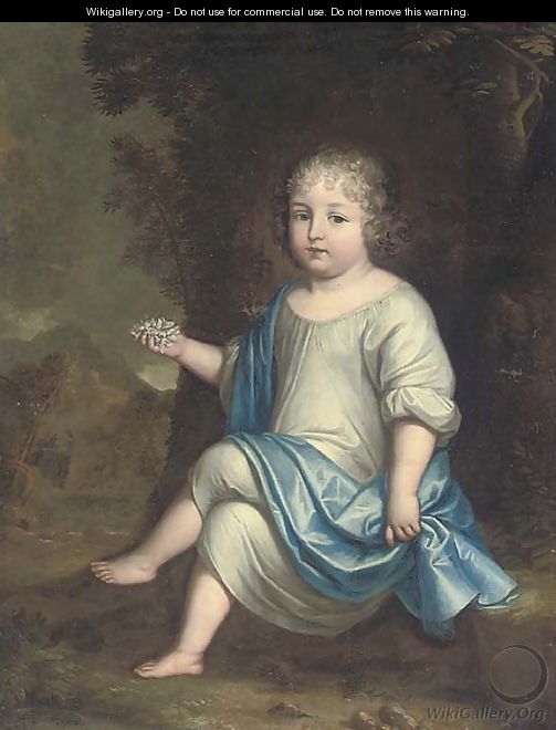 Portrait of a child - French School