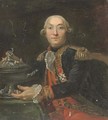Portrait of a Capitaine de Vaisseau in the French navy - French School
