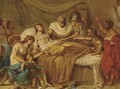 The Death of Germanicus - French School
