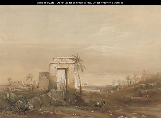 Ruins of Thebes - Frederick Catherwood