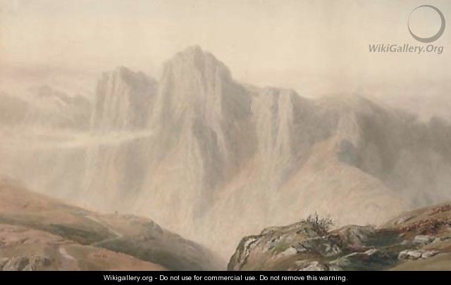 The misty hills - Frederick William Hayes