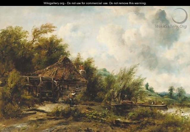 The watermill - Frederick Waters Watts