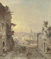 View of Syracuse, Sicily - Franz Richard Unterberger