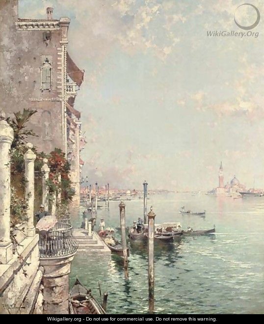 San Giorgio Maggiore, Venice - Franz Richard Unterberger