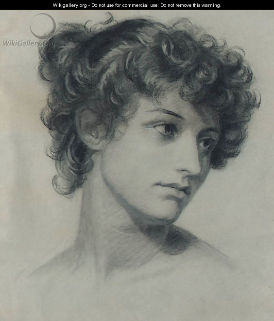 Study of Lena Perse - Frederic James Shields