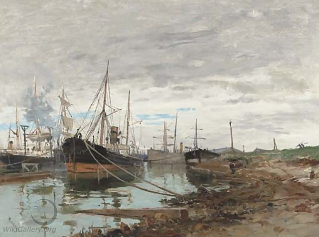 On the Quay - Frank Myers Boggs